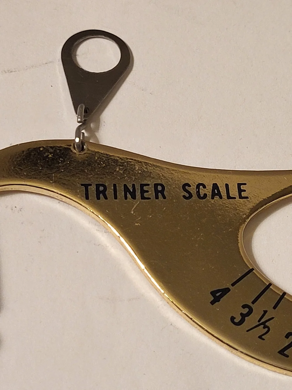 1963 Triner Brass Postal Scale W/ Box And Instruction Card